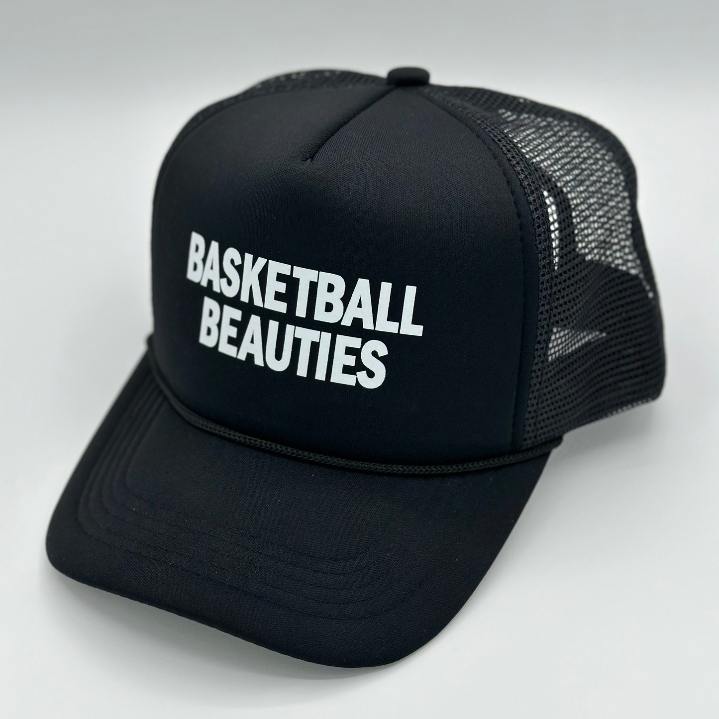 Basketball Beauties Black Trucker Hat