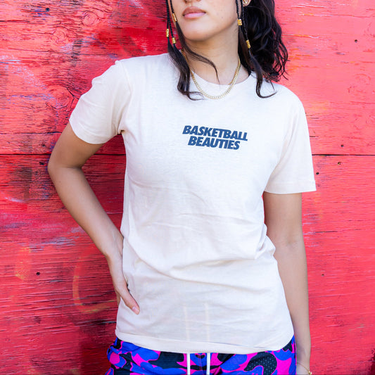 Basketball Beauties Cream Soft Logo Tee