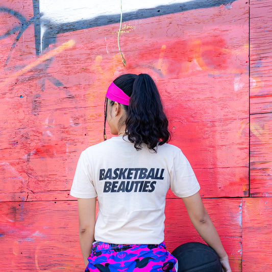 Basketball Beauties Cream Soft Logo Tee