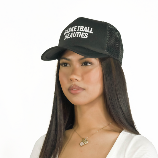 Black Trucker Hat